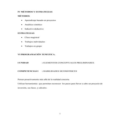 Silabo ii proyectos inversion auditoria 2015