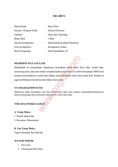 Rules tugas besar asd | PPT