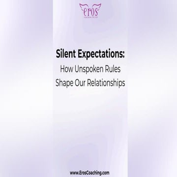 Silent Expectations: How Unspoken Rules Shape Our Relationships | PDF