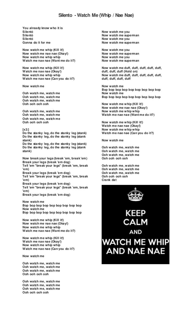 Dance Nae Nae Urban Dictionary Nae Nae Watch Me Do Lyrics Just Dance You  Watch Me, image size:768x1265