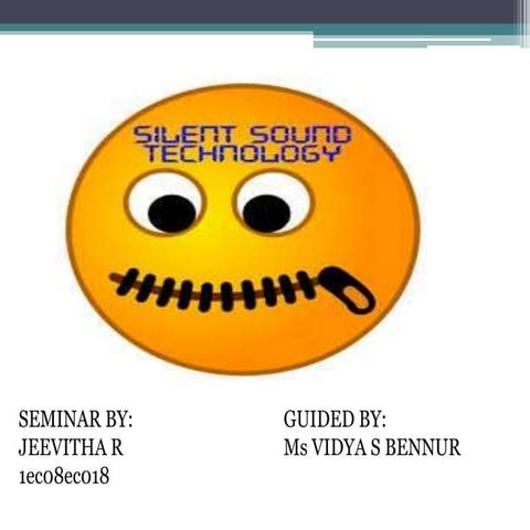 Silent sound interface