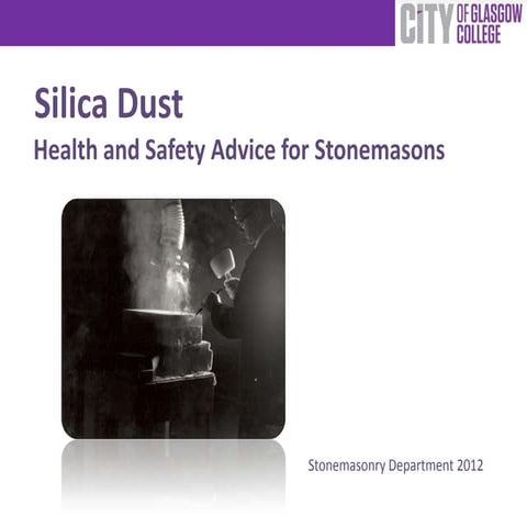 Silica dust