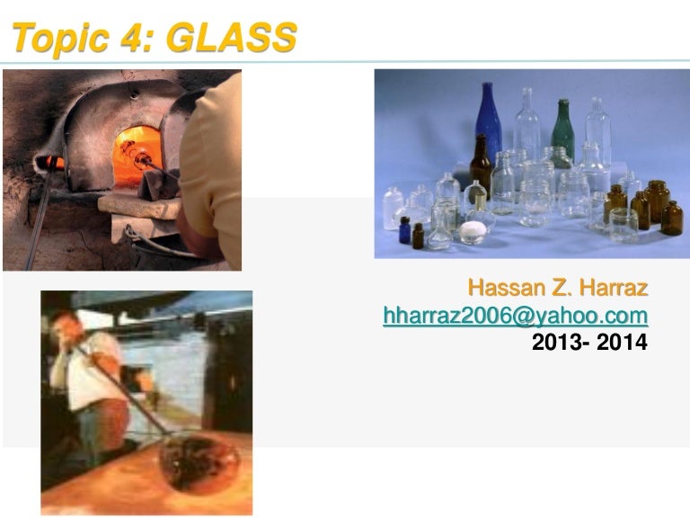 Silica sand and glass industry