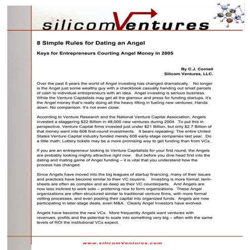 8 simple rules for dating an angel