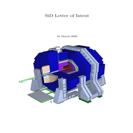 SiD Letter of Intent_Linear Collider Detector