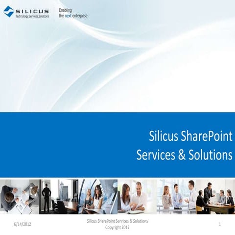 Silicus share point-overview-slideshare2