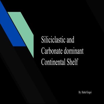 siliciclastic and carbonate dominant shelf.pdf