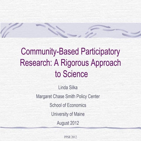 Silka Plenary PPSR2012