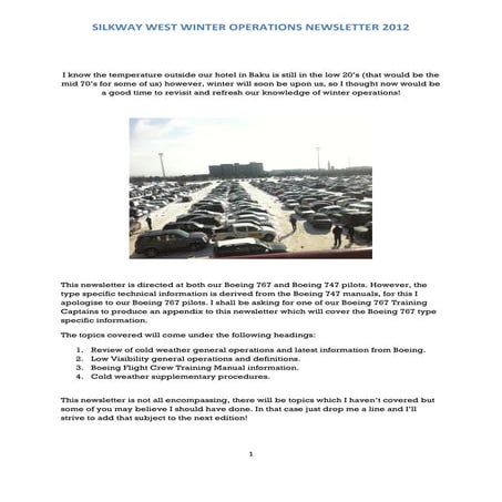 Silkway winter ops 2012