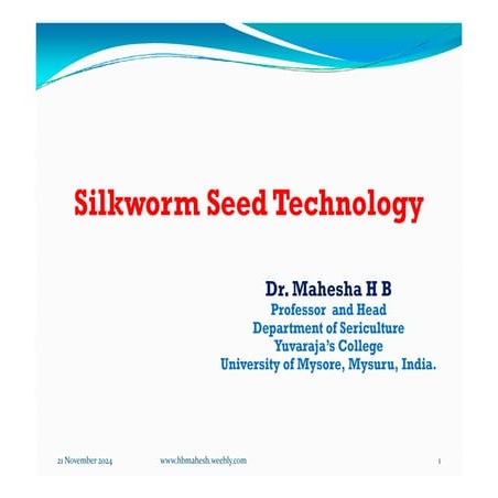 silkworm_seed_technology silkworm sericulture seed production technology