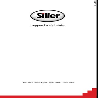 Siller stairs wood, glass brochure