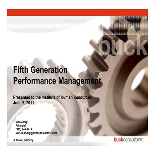 Fifth Generation Performance Management 09june2011