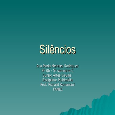 Silêncios