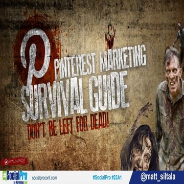 Pinterest Marketing Survival Guide 