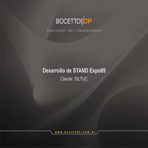 Siltuc Stand Expo Tucuman 2009