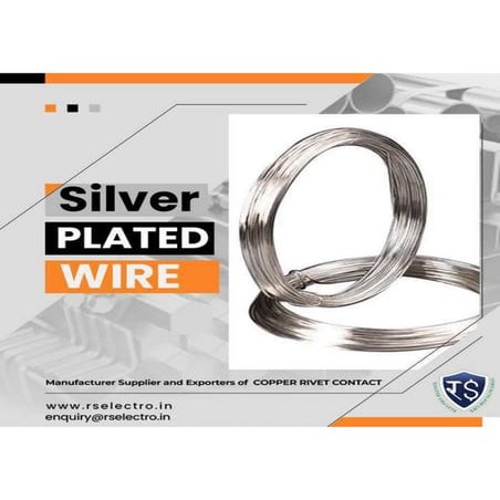 Silver-Plated Copper Wire Manufacturers India | Rs Electro Alloys | PPTX