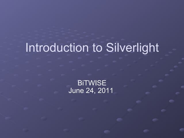 Silverlight