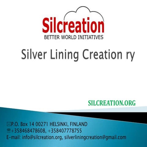 Silver Lining Creation Presentation