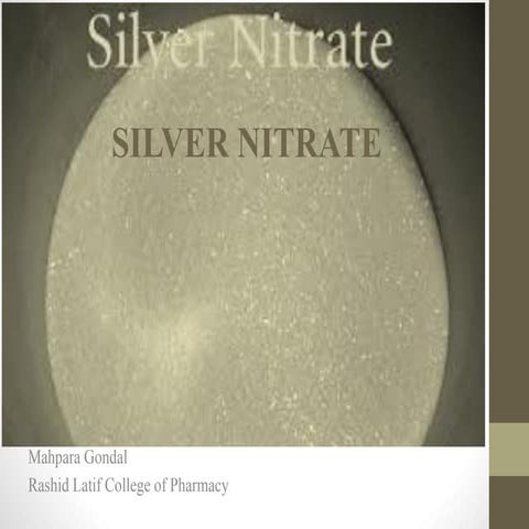 Silver nitrate