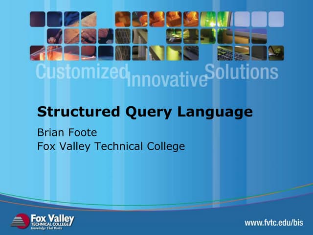 SQL Fundamentals