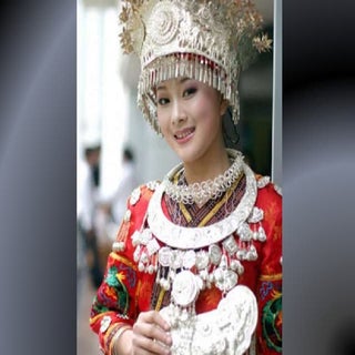Silver, Symbol of wealth in  Miao