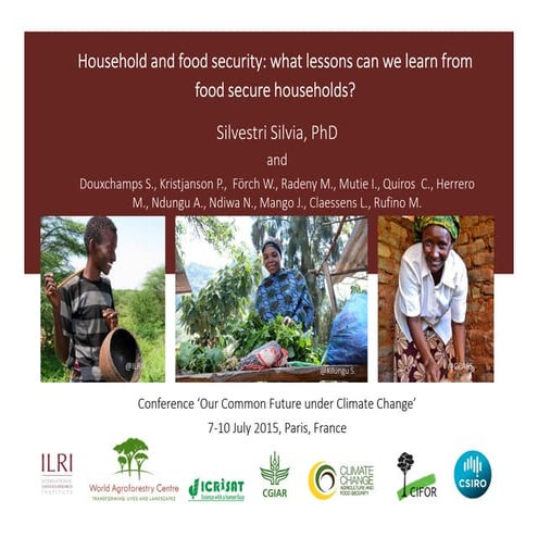 Household and food security: what lessons can we learn from food secure house...