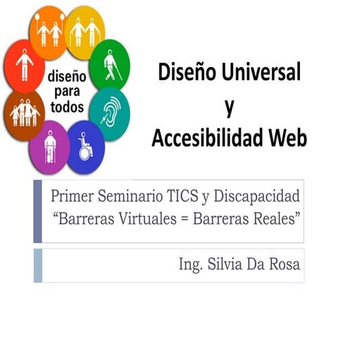 Diseño Universal y Accesibilidad web | PDF