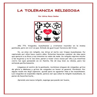 Silvia latoleranciareligiosa