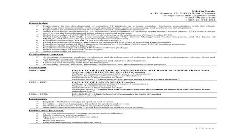 Silvijo lusic cv eng 21 oct-16
