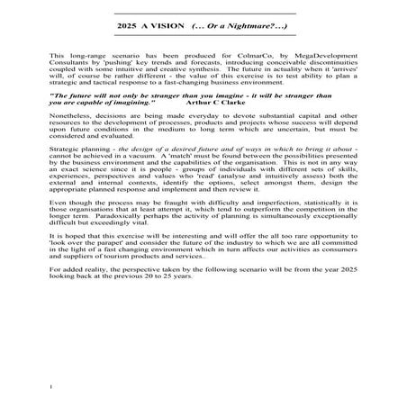 Sim 4 Forecasting 2025 Vision