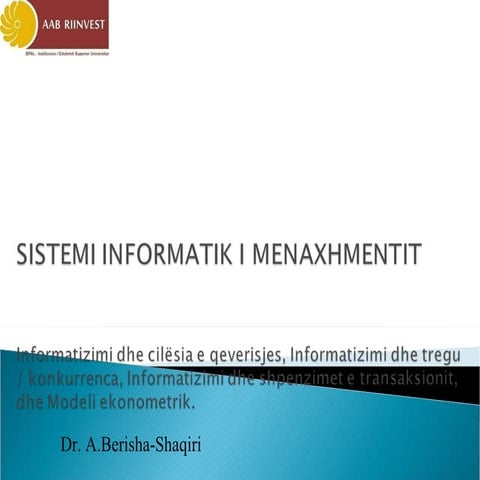 Sim8   informatizimi dhe tregu