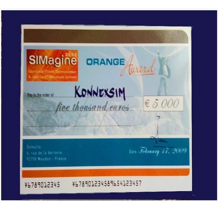 Simagine KonnexSIM award 2009