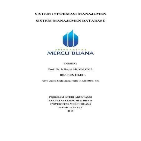 Sim, alya zulfa oktaviana putri, hapzi ali,sistem manajemen database,universi...