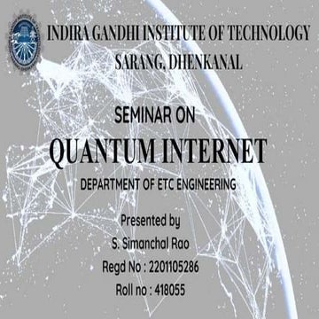 Quantum Communication: A Secure Framework for Future Data Transmission ...