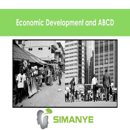 Simanye asset based development paradigms