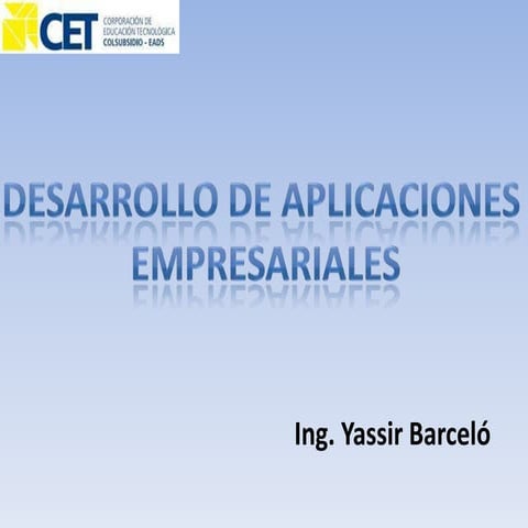 Intro Apps Empresariales