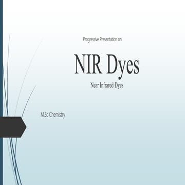 NIR (Near Infrared) Dyes