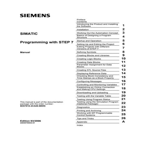 Simatic programming-with-step-7 | PDF