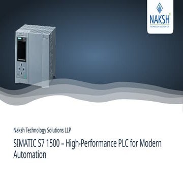 SIMATIC HMI KTP900 Basic: Co-effective operation and monitoring in the ...