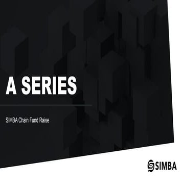 Simba Chain pitch deck