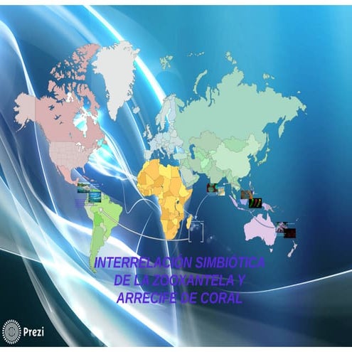 Simbiosis de zooxantella y coral