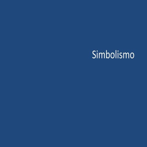 Simbolismo