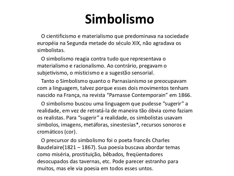 Simbolismo