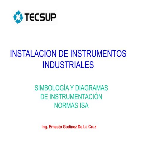 Simbologia en instrumentacion | PPT