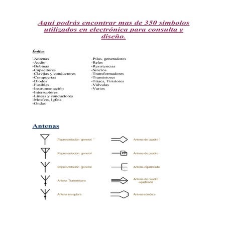 Simbolos | PDF