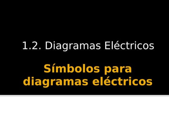 Simbologia estandart americana para diagramas electricos | PDF