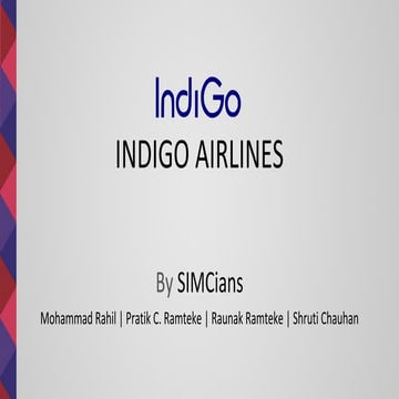 Sim cians indigo airlines