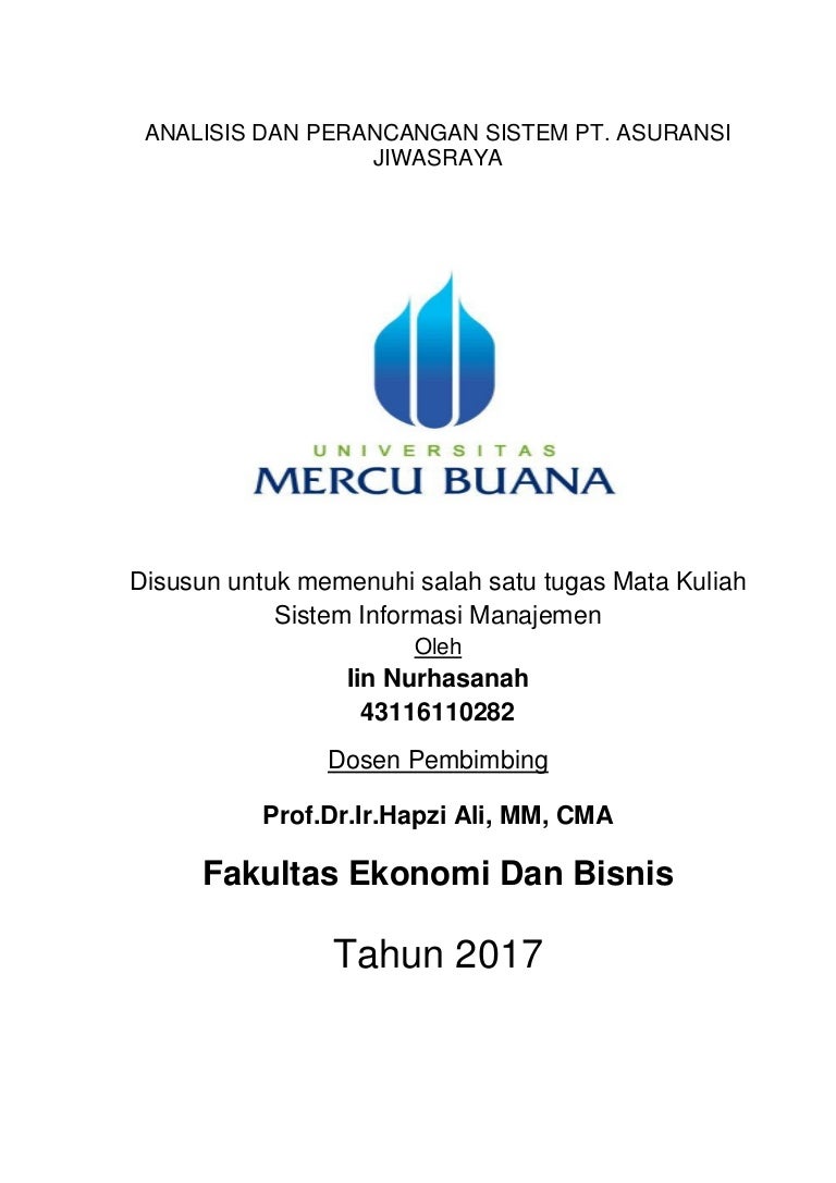 Sim Iin Nurhasanah Prof Dr Ir Hapzi Ali Mm Cma Analisis Dan Perancang