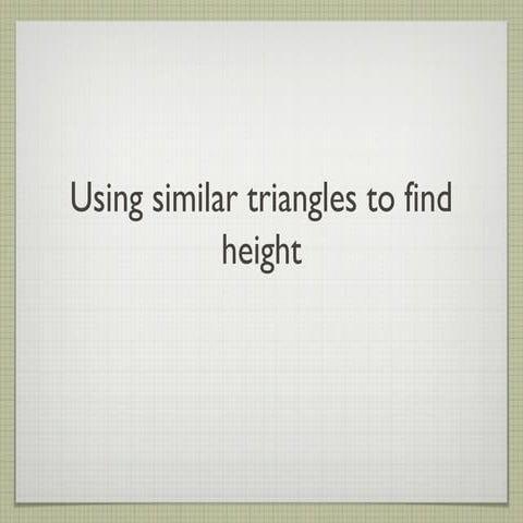 Similar figures measurement copy