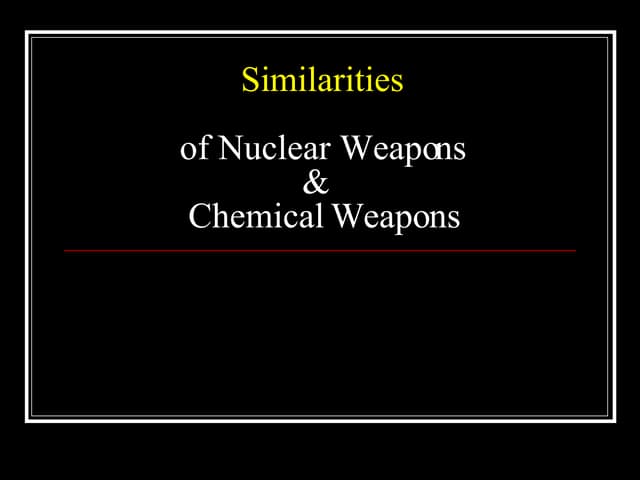 Similarities